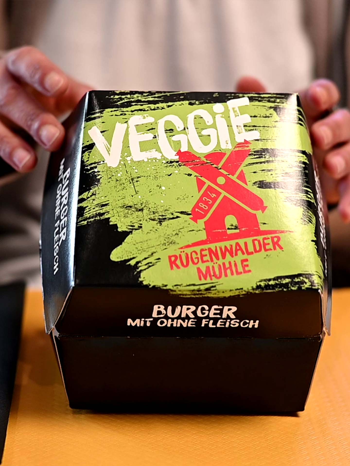 Individualisierte Burgerboxen